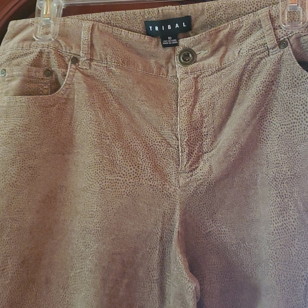 Tribal cheetah print pants